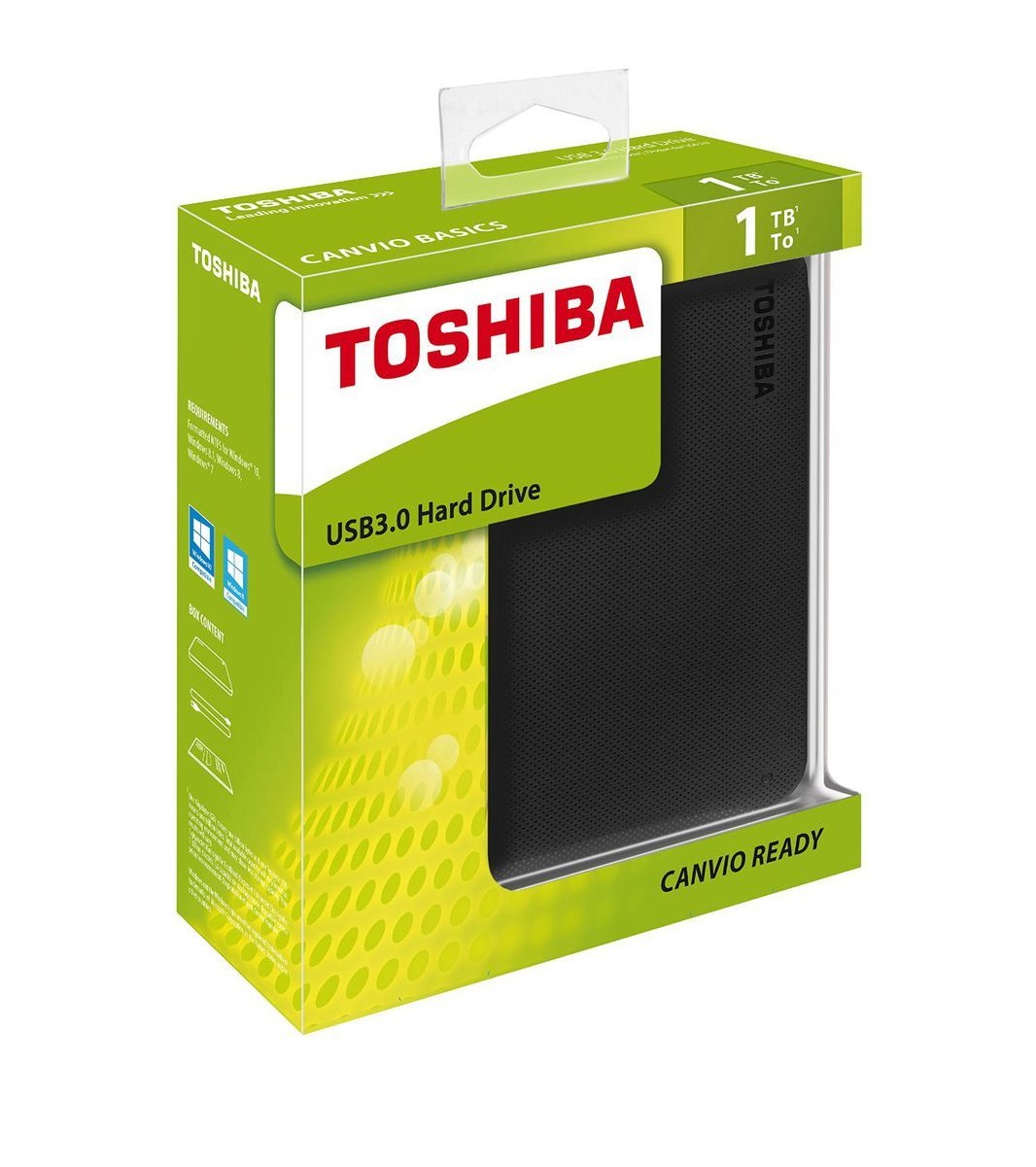 Evaluación costilla también Disco Duro Externo Toshiba 1TB - Portátil Shop