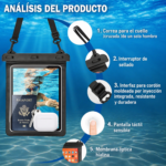 Cover A Prueba De Agua Universal Tableta 12” - Imagen 2