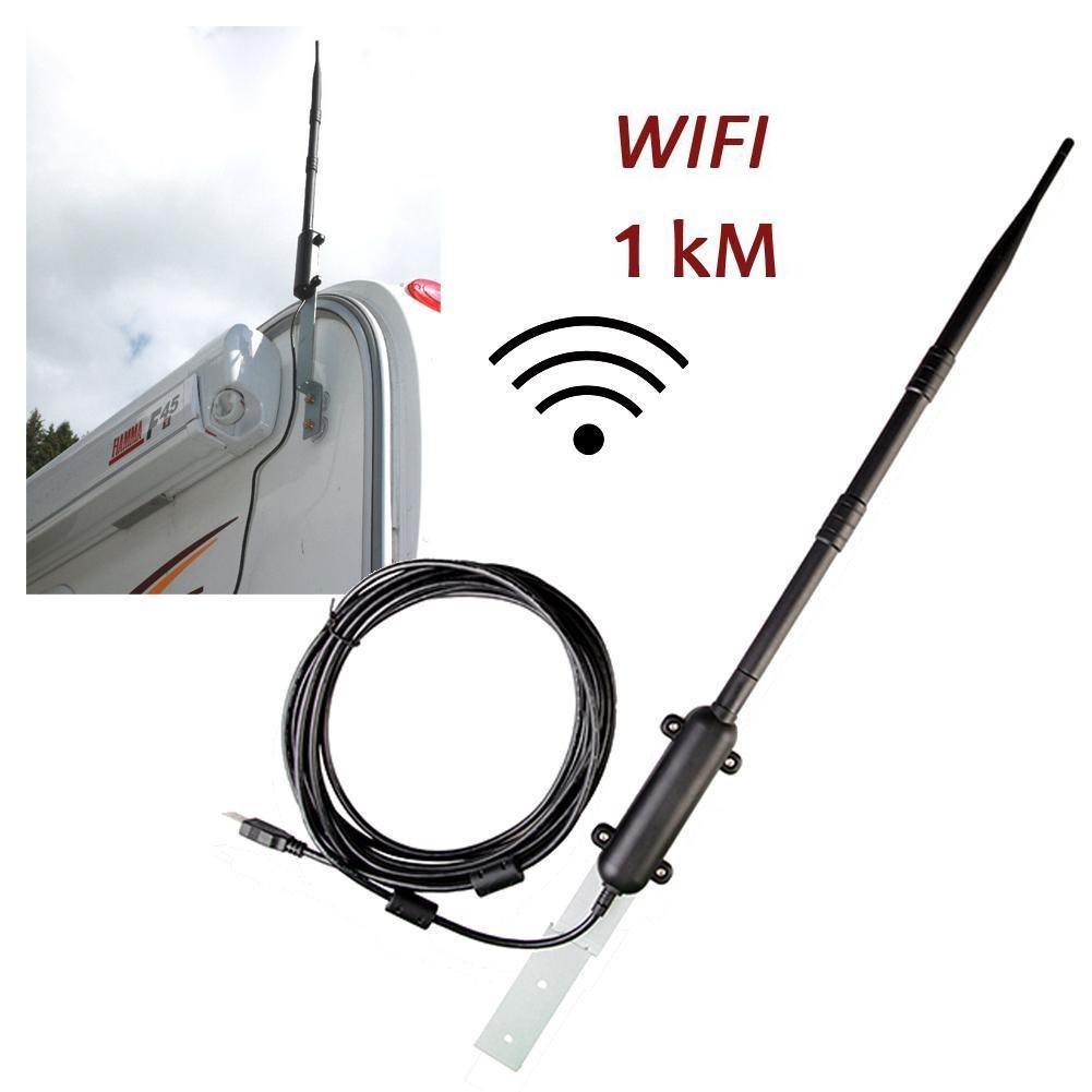 Antena WIFI USB 1 KM - Portátil Shop