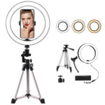 Aro de Luz LED 10'' +Trípode
