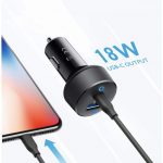 Cargador Vehículo Anker USB - C 18W+12W