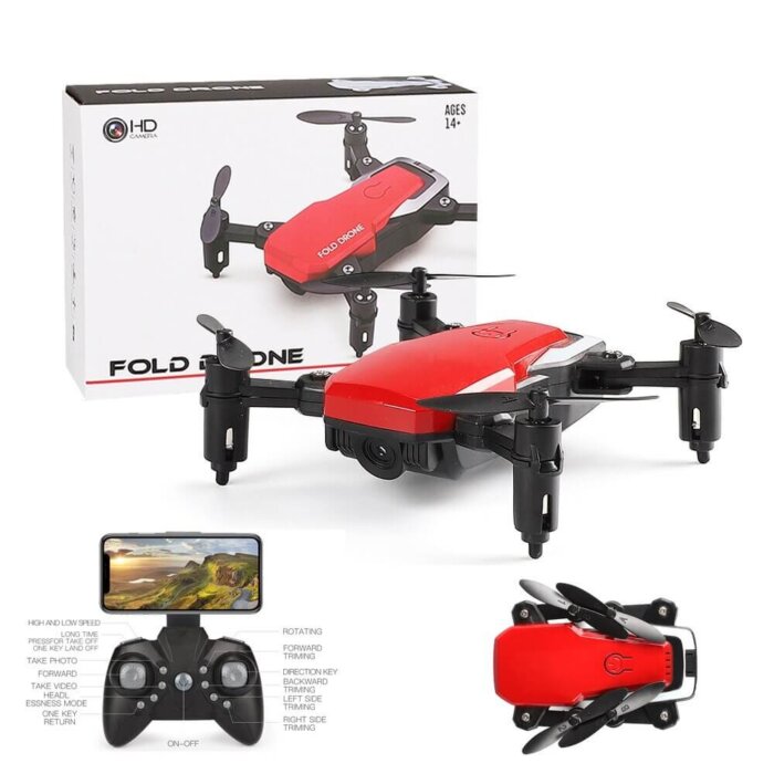 EBOYU-LF606-2-4-Ghz-Mini-Dron-plegable-RC-720-P-480-P-WiFi-FPV-RC