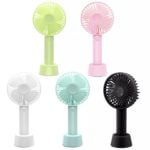 Abanico Recargable con Base