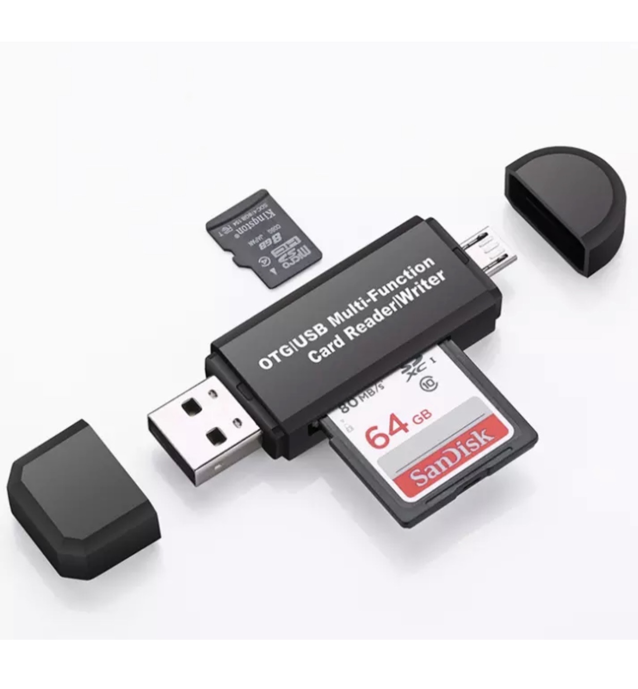 Adaptador Micro USB OTG a USB Y Micro SD - Portátil Shop