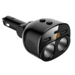 Cargador 2 puertos USB + 2 entrada 12v + Tipo C