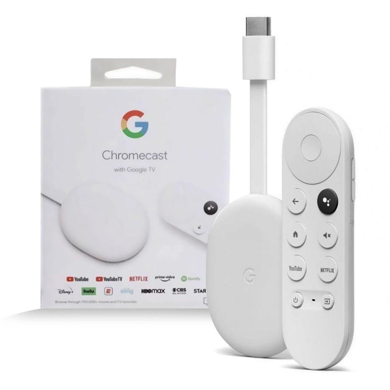 Google Chromecast 4 con Google TV 4K - Movicenter Panama