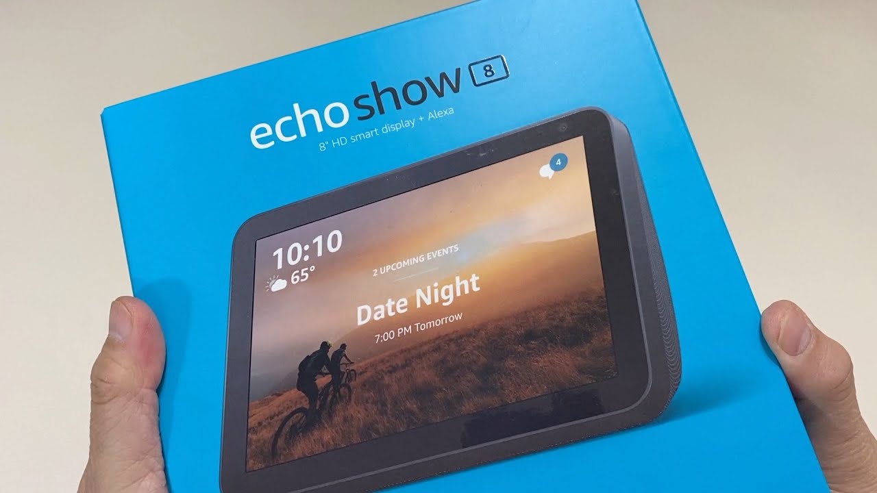 Echo Show 8 / Pantalla inteligente HD con Alexa y cámara de 13 MP / Blanca  / A8H3N2