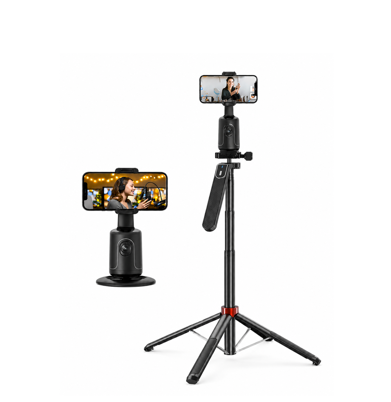 angelklk Seguidor Inteligente De Rostros VLOGGER c/ Tripode - Imagen 1