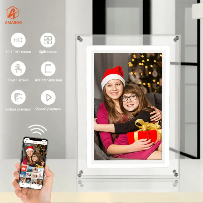 PortaRetrato Digital WIFI 10.1