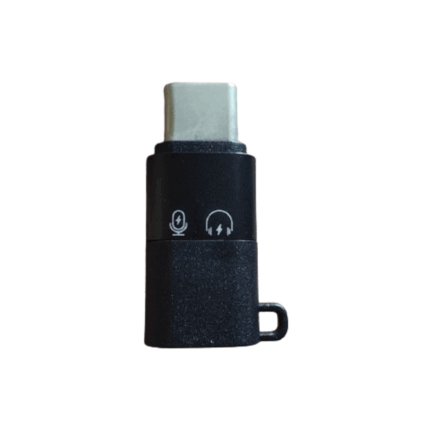Adaptador De Audio Y Micrófono De Lightning A USB-C