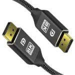 Cable Displayport A Displayport 8K Trenzado 6.6 Pies