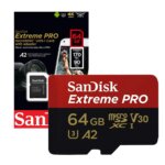 Memoria Micro SD Sandisk Extreme PRO 64gb