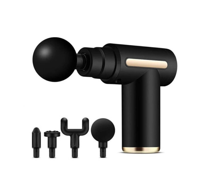 PistolaMasajeadora5Piezas1 Pistola De Masaje 5 En 1