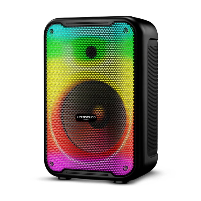 3450-eversound Bocina Bluetooth Portatil LED