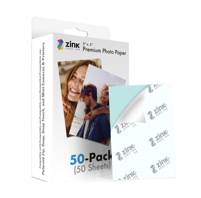 Papel fotográfico instantáneo Zink