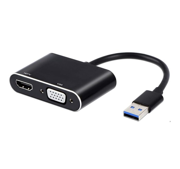 Adaptador USB A HDMI VGA (USB 3.0)