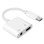 Adaptador USB-C Con Carga Rápida y Audio 3.5mm