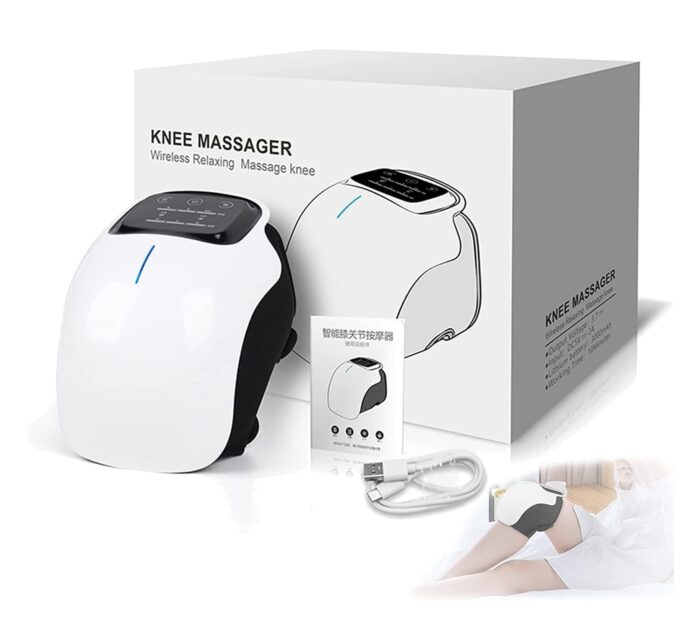 Rodillera Masajeadora Electrica De Calor Recargable