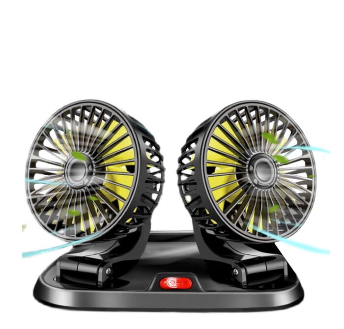 Abanico 2 En 1 Para Carro 12V