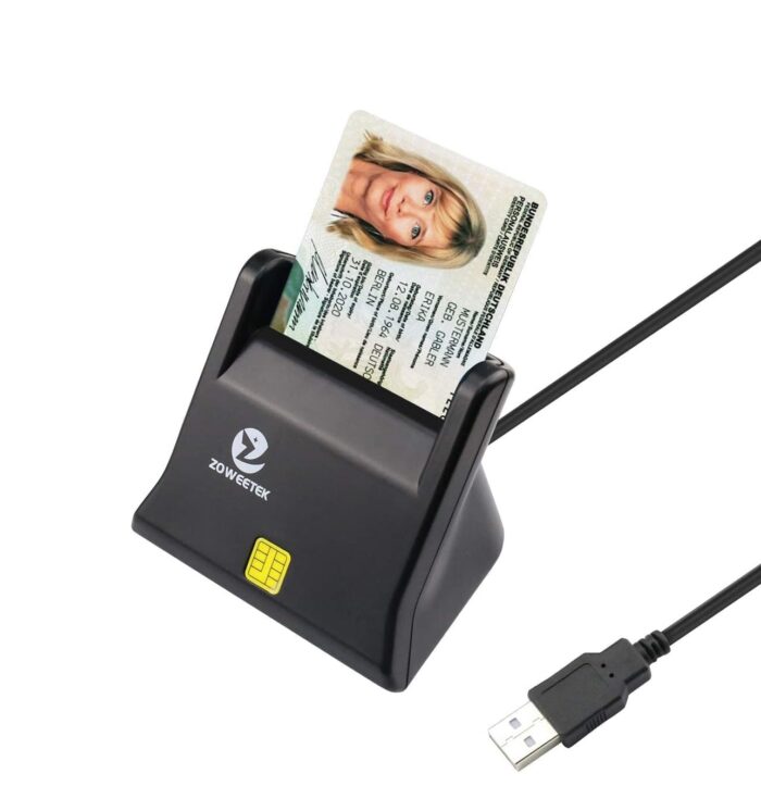 61KEFlCk26L._AC_SL1300_ Lector De Tarjetas Inteligentes CAC USB