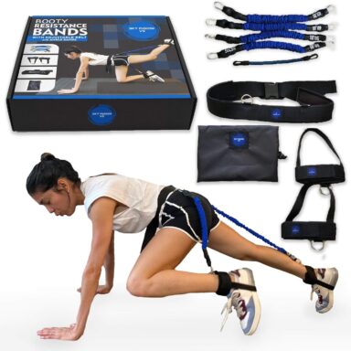 Kit De Bandas Booty Ajustable Para Entrenamiento Completo del Cuerpo