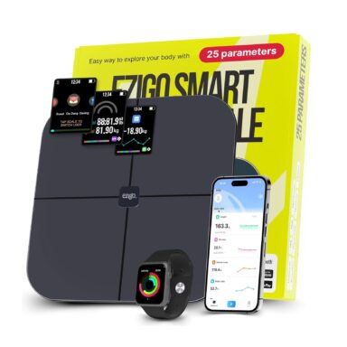 Báscula Digital Alta Precisión Ezigo Con Pantalla LED