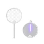 Raqueta Eléctrica Mata Mosquitos Con Luz UV