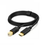 Cable USB-C a USB-B 2.0 para Impresoras, Escáneres y MIDI