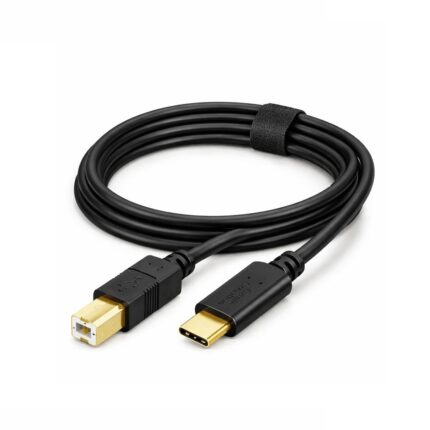 Cable USB-C a USB-B 2.0 para Impresoras, Escáneres y MIDI