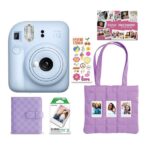 Camara Fujifilm Instax mini 12 (Pastel Blue) Combo 10 en 1