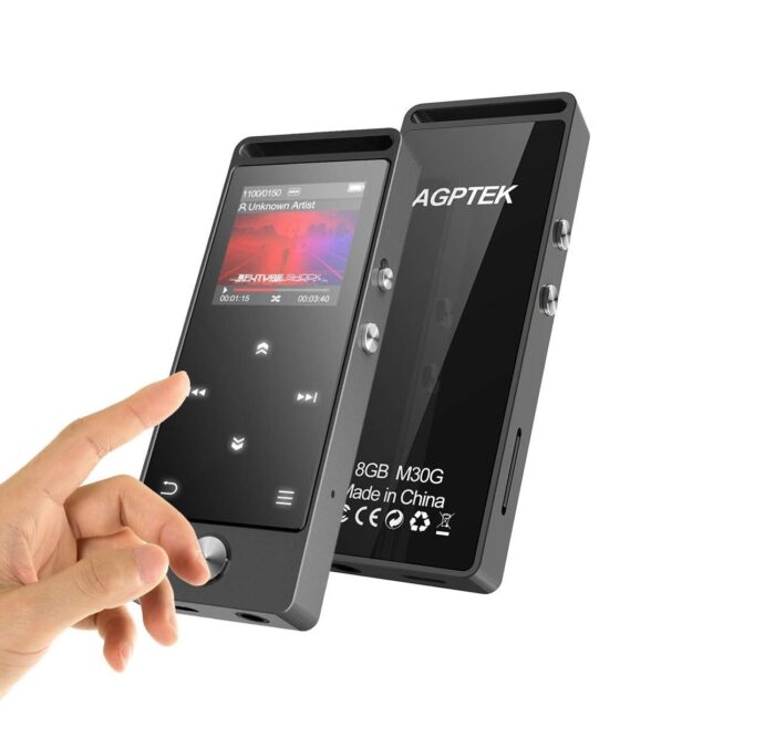 Reproductor MP3 Bluetooth Hi-Fi con Pantalla (8GB) HD