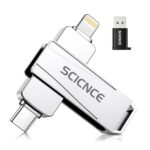 Memoria USB SCICNCE 512GB Conector Dual USB-C y Lightning