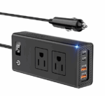 Convertidor Inversor De Vehículo 12v a 110v 200W