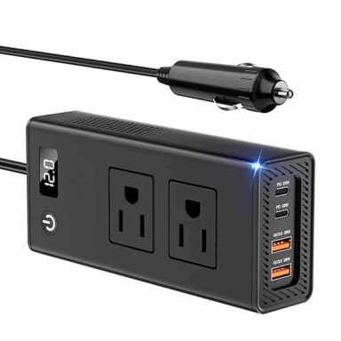 Convertidor Inversor De Vehículo 12v a 110v 200W