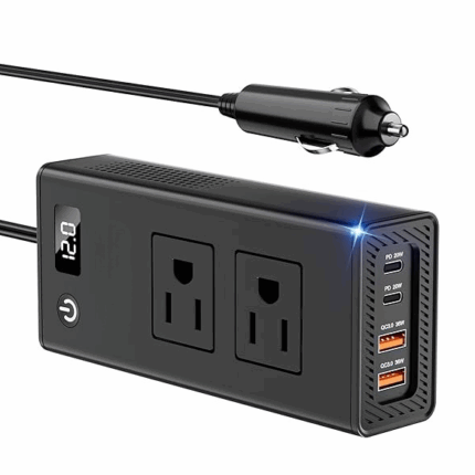 Convertidor Inversor De Vehículo 12v a 110v 200W