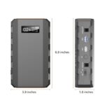 Cargador Portátil De 24,000mAh Para Laptop Con Salida De AC - Imagen 2