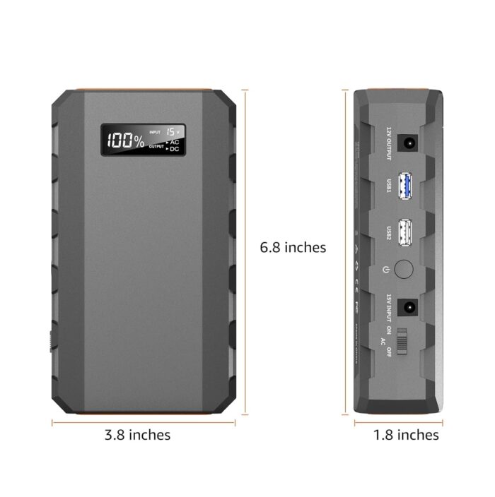 Cargador Portátil De 24,000mAh Para Laptop Con Salida De AC - Imagen 2