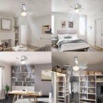 Abanico De Techo Con Luz  Ajustable 3 Velocidades Con Control Remoto - Imagen 2