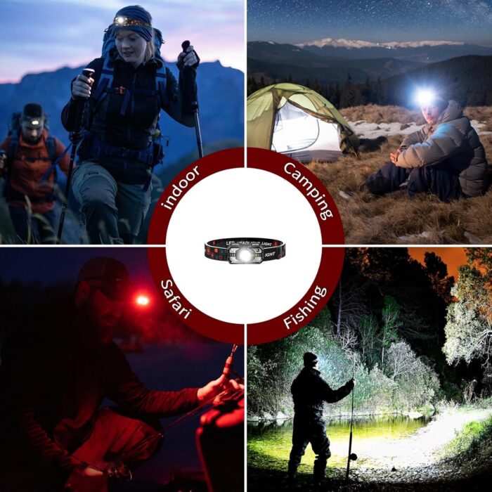 Linterna De Cabeza/LED De 3,000 Lumenes Y 5 Modos - Imagen 2