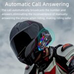 Audífono Bluetooth Y20 Para Casco de Motocicleta Con Audio HD - Imagen 2