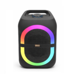 Bocina Inalambrica Bluetooth 8” LED y Función Karaoke