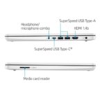 Laptop HP Empresarial (14”) (8GB RAM) (128GB eMMC) (Intel Celeron N4500) (Copilot AI) (Windows 11) - Imagen 4