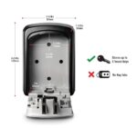 Caja De Bloqueo De Llaves Master Lock Con Combinación De 4 Dígitos - Imagen 3