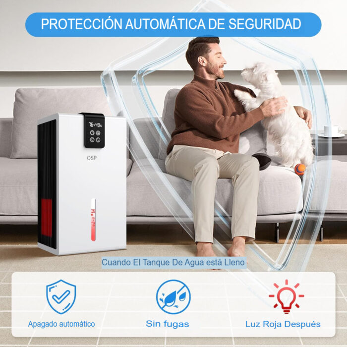 Deshumidificador Portátil De Alta Eficiencia PSOS 98oz - Imagen 3
