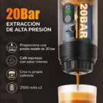 Cafetera Portátil Espresso 3 en 1 con Batería Recargable - Imagen 3