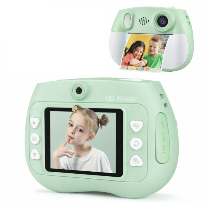 Cámara Instantánea Termica 1080P HD – Incluye 4 Rollos Y Juegos - Imagen 5