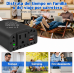 Convertidor De Vehículo 12v a 110v 150W - Imagen 2