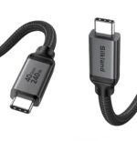 Cable Thunderbolt 4 USB C a USB C 2M 240W (40Gbps)