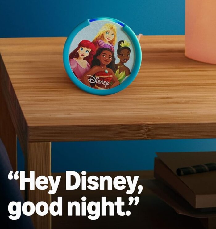 Bocina Inteligente Alexa Echo Pop Kids Disney Princess - Imagen 2