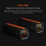 Bocina Bluetooth Portatil Xiaomi Sound Party 50W – con Luces LED 3D y Hasta 26 Horas de Reproducción - Imagen 6